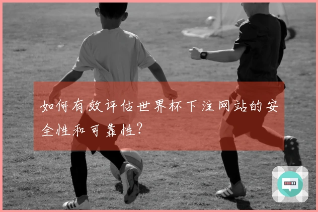 如何有效评估世界杯下注网站的安全性和可靠性?